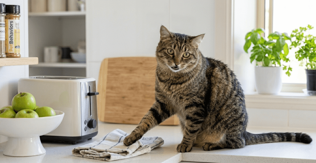 train a cat to stay off counters