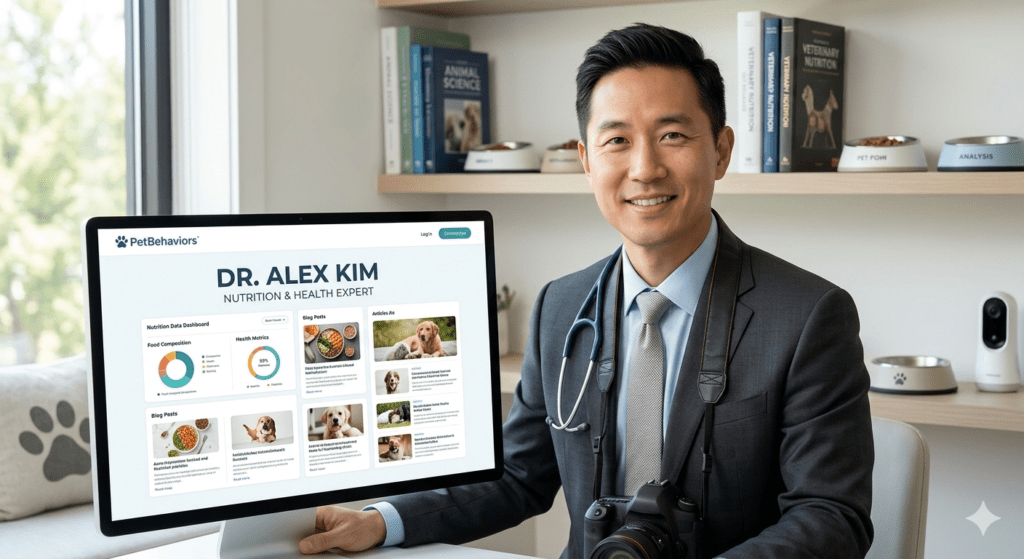 Dr. Alex Kim - Nutrition & Health Expert at PetBehaviors