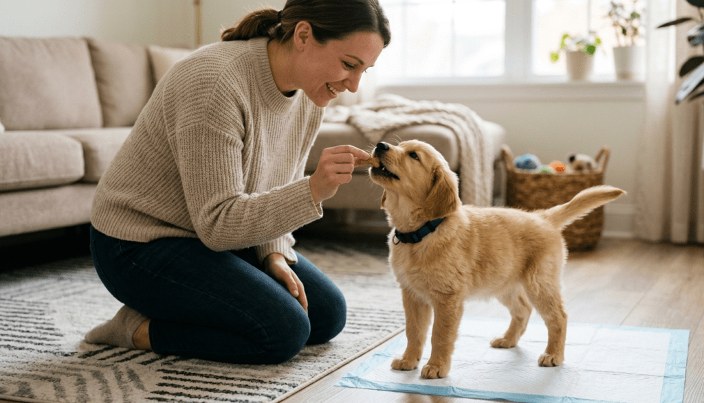 best way to potty train a puppy in an apartment