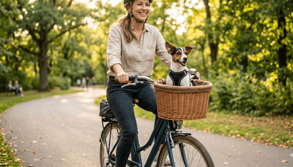 carry dog bike