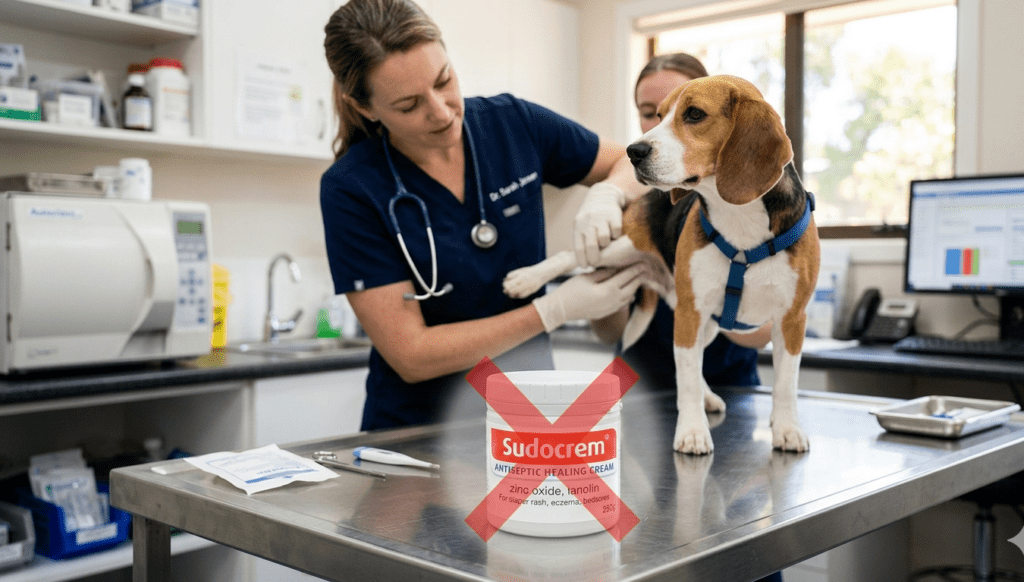 can you put sudocrem on a dog
